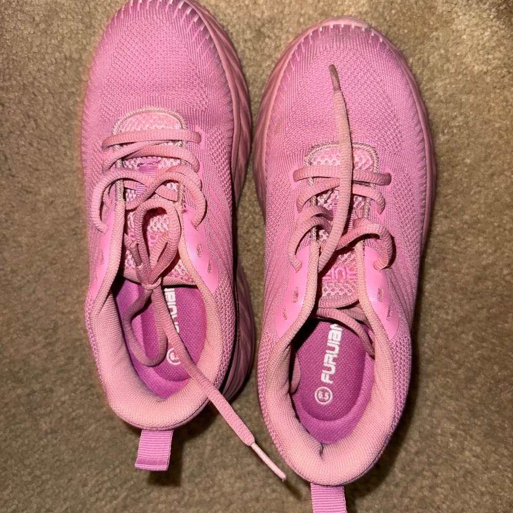 Pink steel toe Sneakers